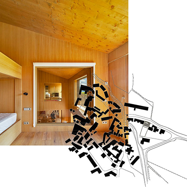 La casa Trapecios de La Cerdaña es un proyecto de arquitectura de Brullet de Luna.